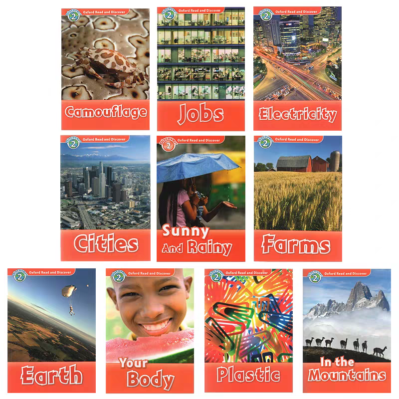 Oxford Read And Discover Level 1-6 | Books Set | Soft Cover | 9+