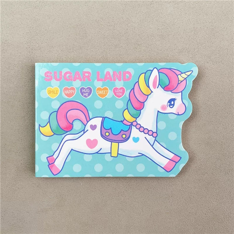 Unicorn Mini Notebook for Kids – Cute Pocket Memo Pads