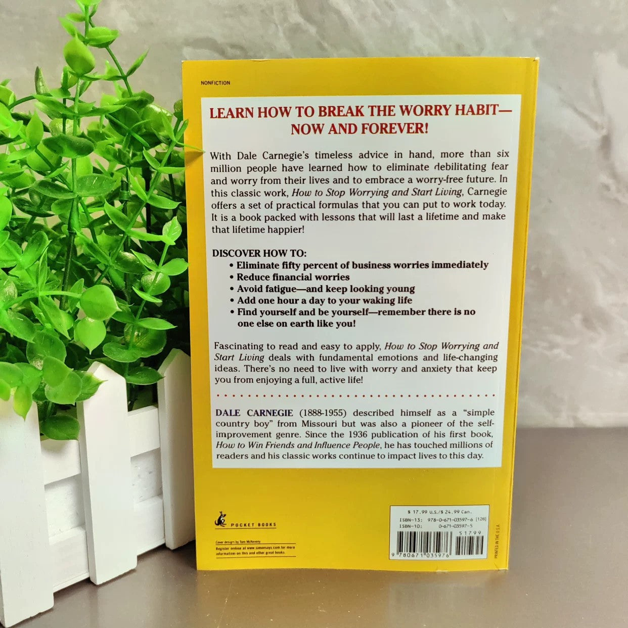 How To Stop Worrying And Start Living Book By Dale Carnegie