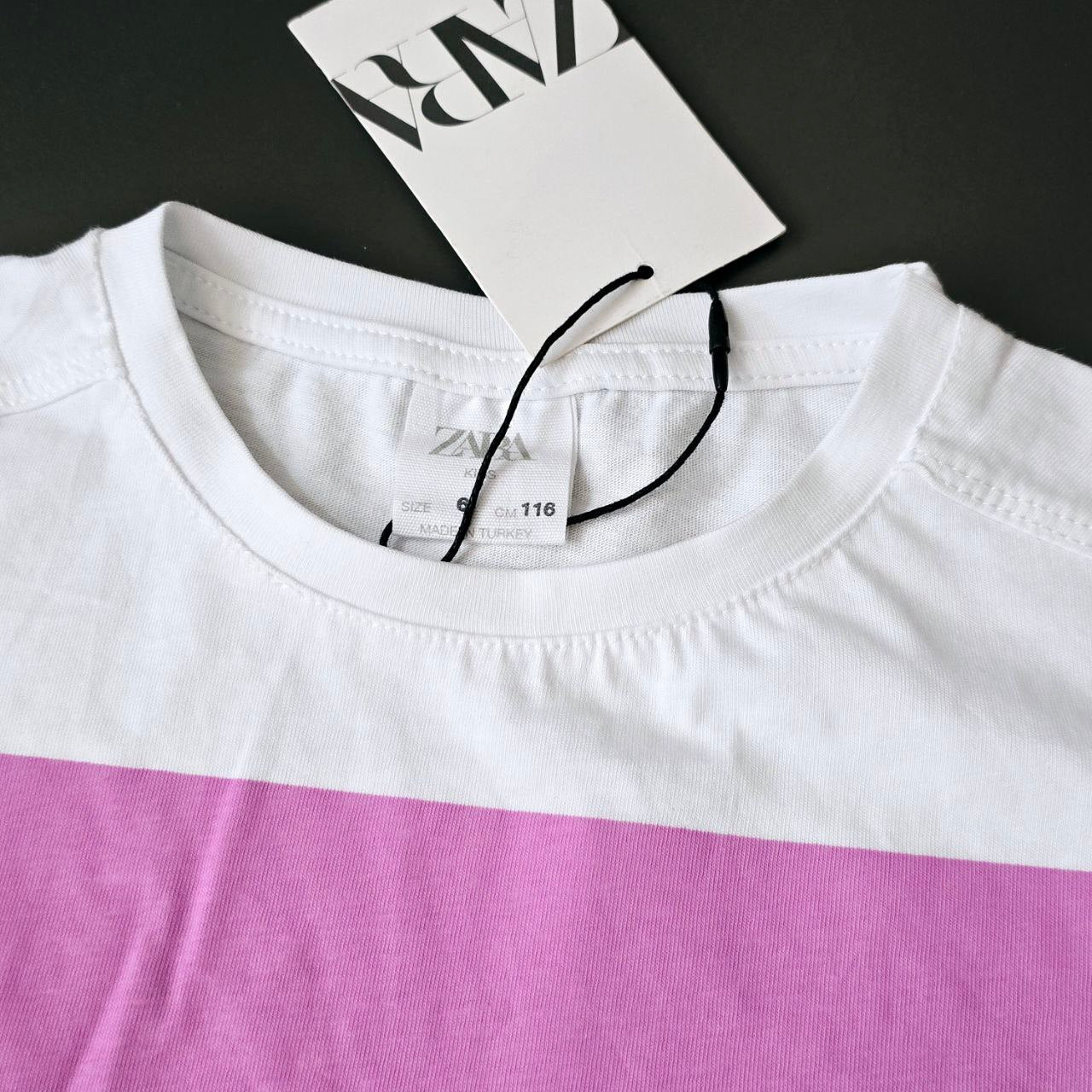 Outfit For Girls Set Of 2 Pcs Tshirt&Skirt Brand Zara Size 6y