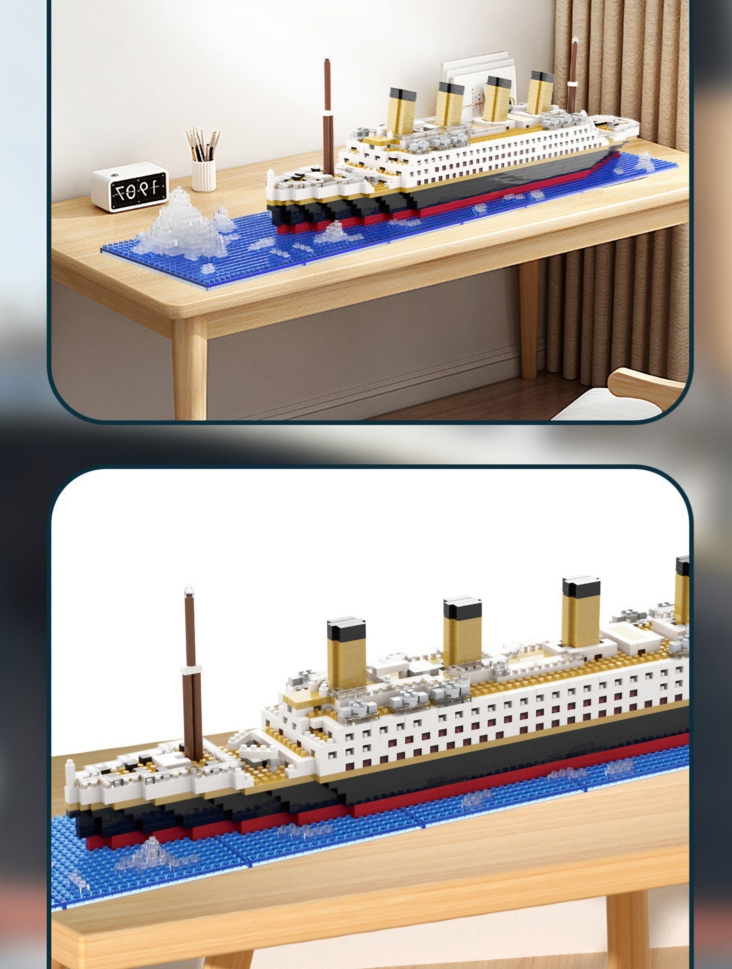 Titanic Building Blocks Set  - 1878pcs Micro Kit, Educational Toy Gift for Boys