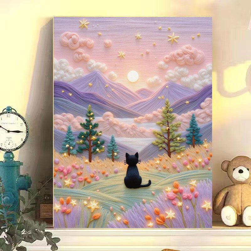 DIY Paint by Numbers Canvas Kit – 40 × 50 cm