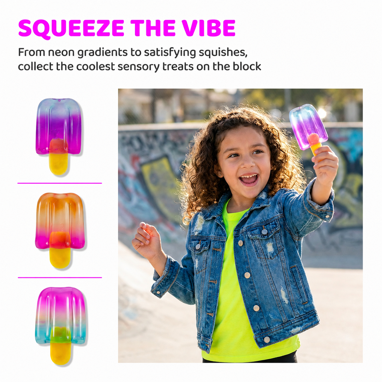 Needoh Squishy Ice Cream Sensory Toy | 3+
