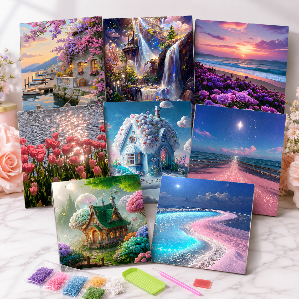Assorted Diamond Painting Art Kit | 30×40cm