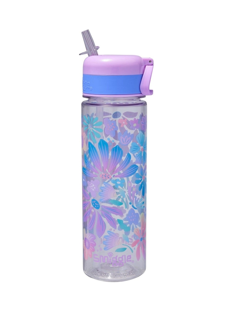 Smiggle Water Bottle - Bloom Flowers | 650ml