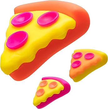 Needoh The Cheesy Squeezy Pepperoni Pizza Squishy Toy | 3+