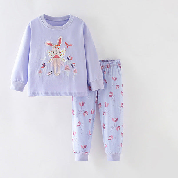 Pyjama Cotton Butterfly Design Size 4-10y