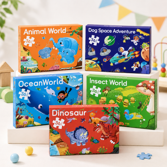 Kids 36-Piece Educational Jigsaw Puzzle | 3+