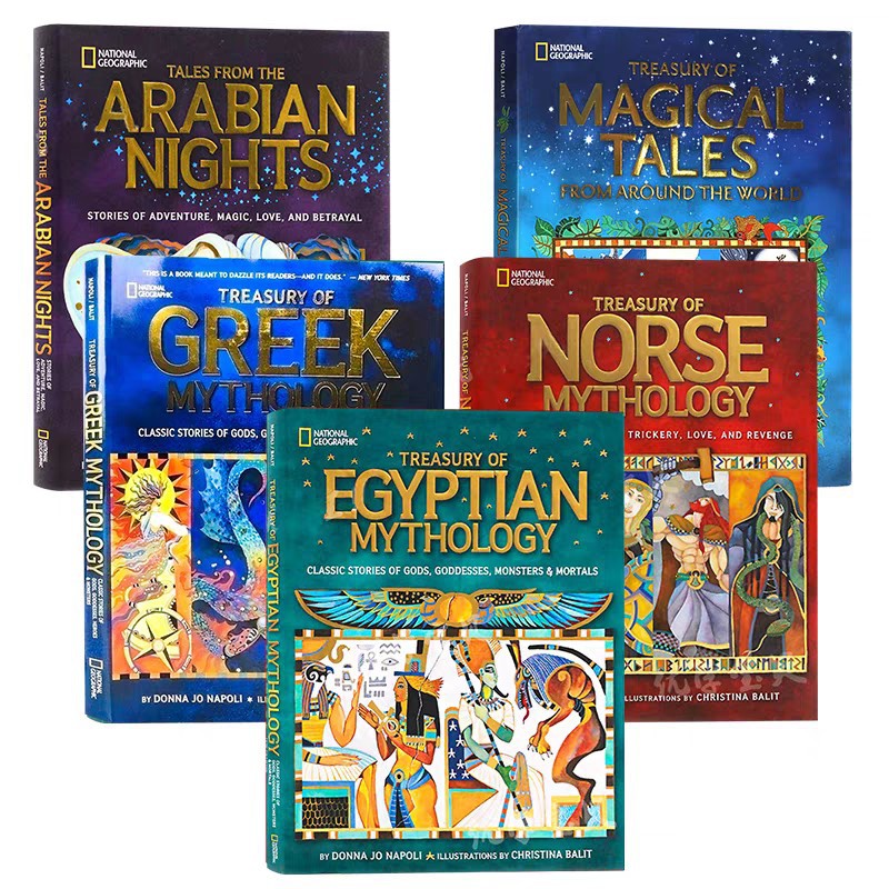 National Geo High-quality Hardcover Books Tales 10+