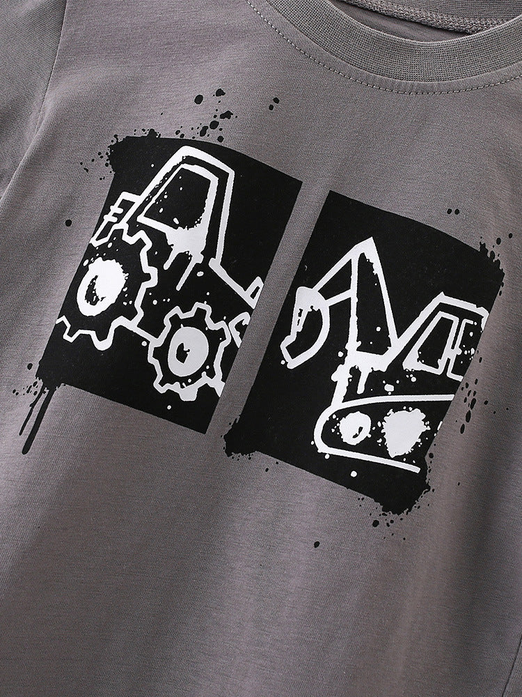 Tshirt Cotton Truck | Size 3-10y