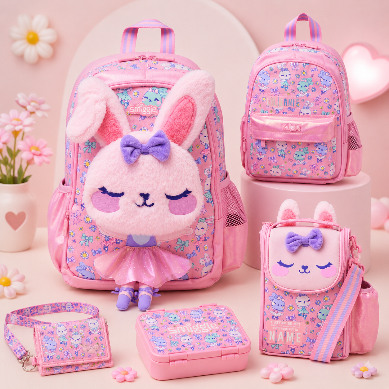 Smiggle Set Bunnies | Build Your Own Set