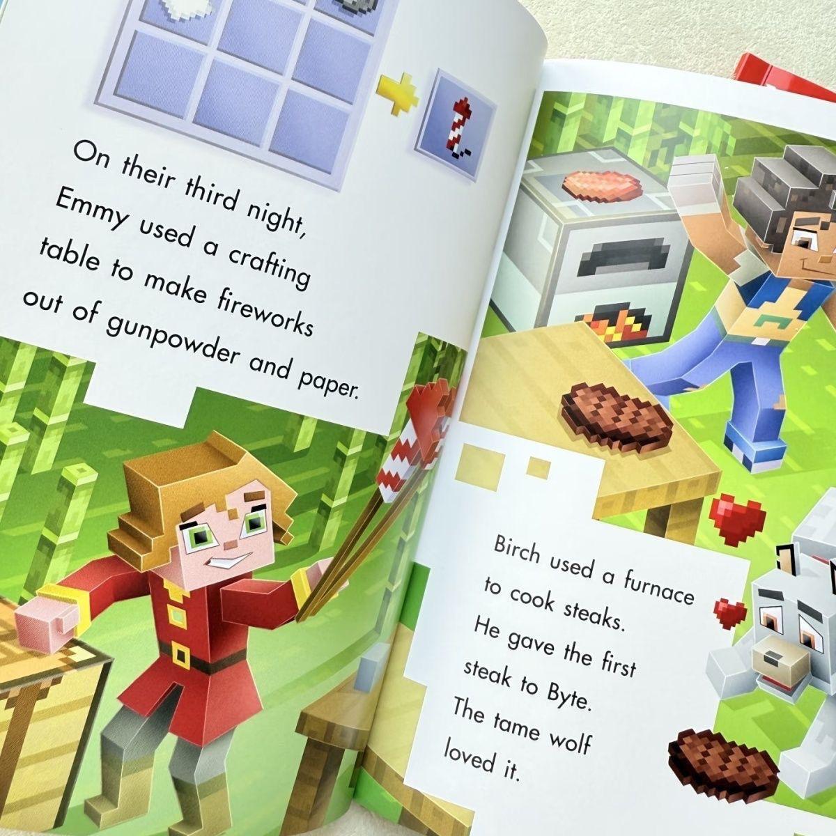 Young Readers Level 2 Minecraft 6 Books Set | Soft Cover | 4+