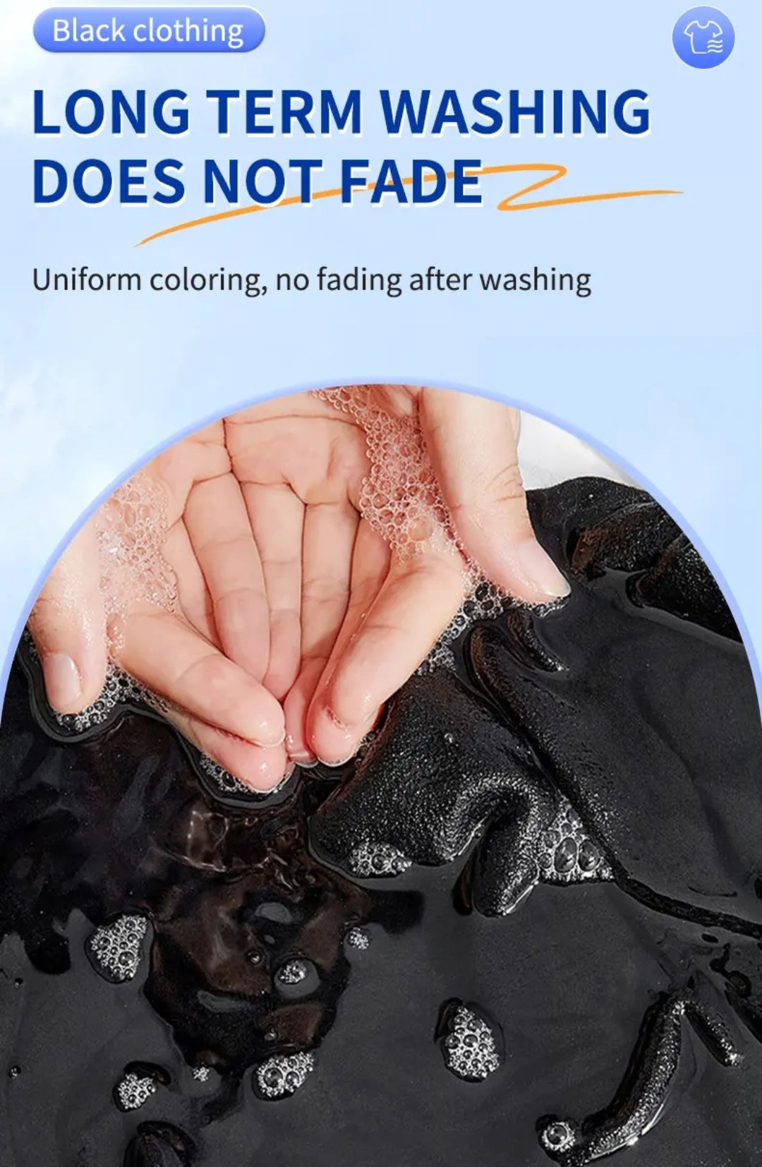 Black Garment Darkening Tablets 10 Sheets