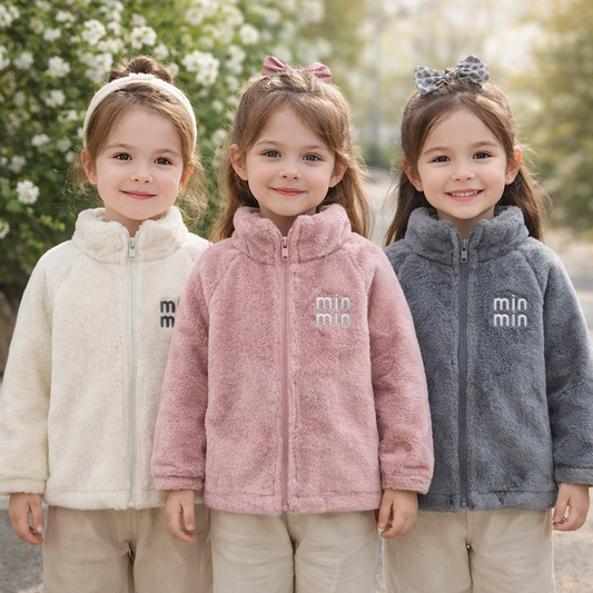 Warm Winter Jacket For Kids Size 3-12y