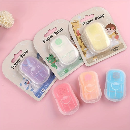 Paper Soap Sheets Portable On The Go