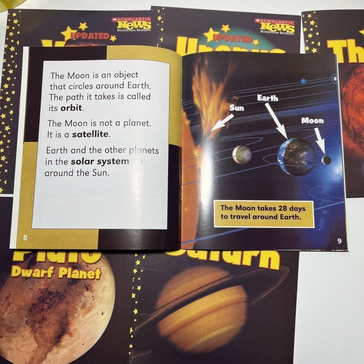 Solar System & Planets Educational Book Set – 12 Books | 5+