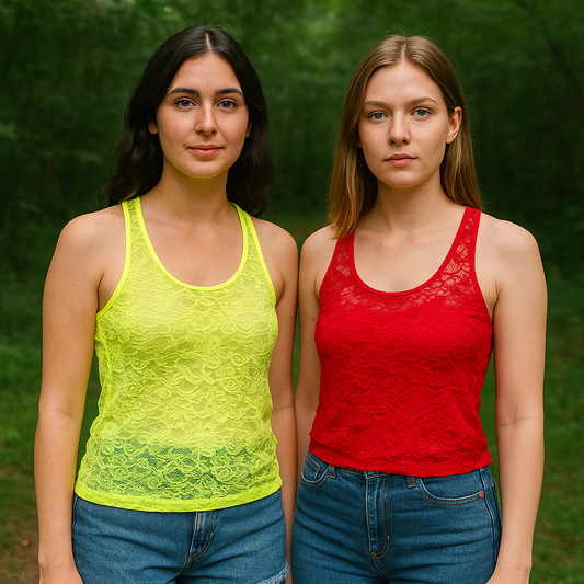 Lace Top For Women Two Colors Brand:No Boundaries Size M-L