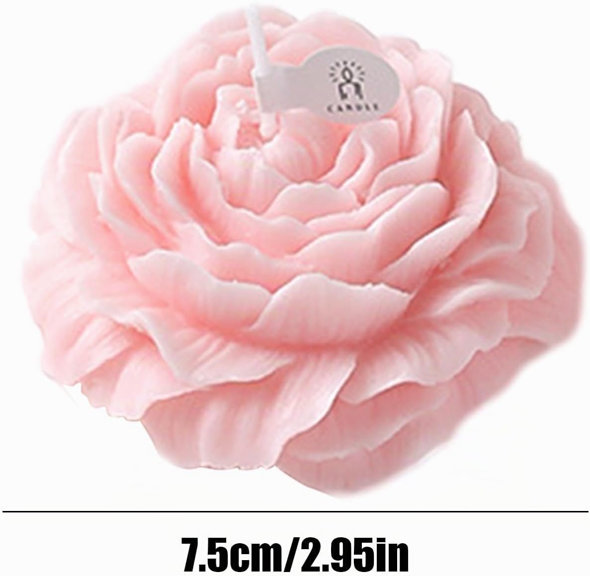 Peony Flower Candle | Pink or Red Decorative Candle