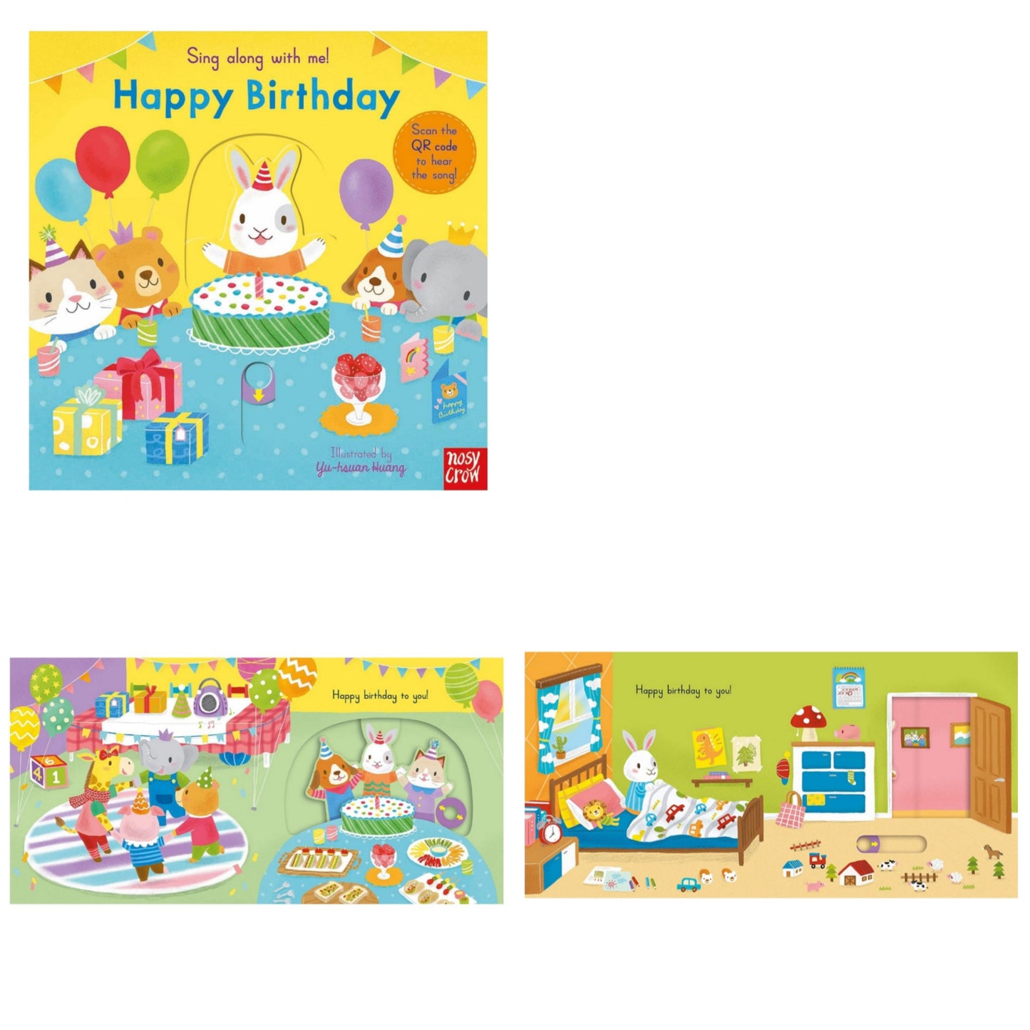 Sing Along With Me! Books With Song | Hard Cover | 1+