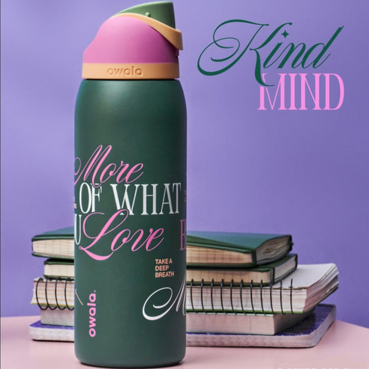 Owala Bottle Stainless Steel Free Sip Leak-proof Kind Mind 950ml
