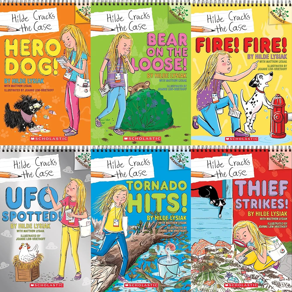 Hilde Cracks The Case | 6 Books Set | Soft Cover | 6+