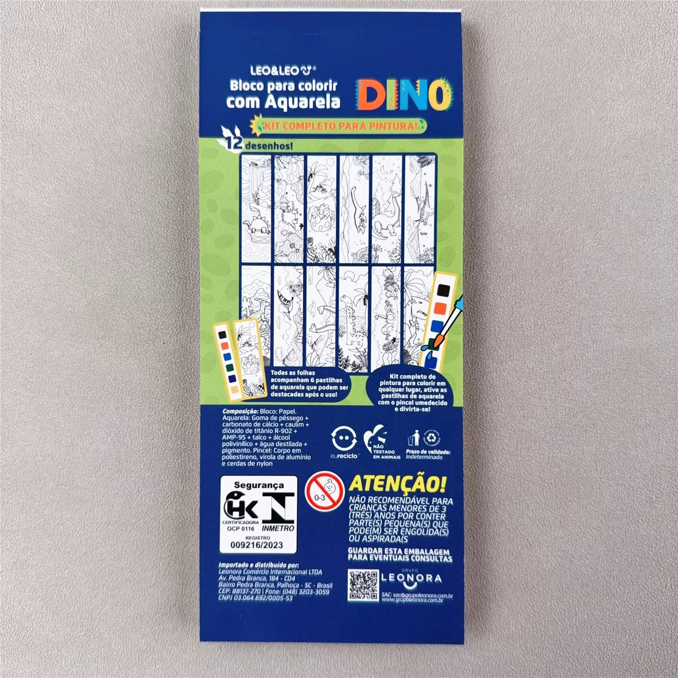 Dino Water Coloring Book | 4+