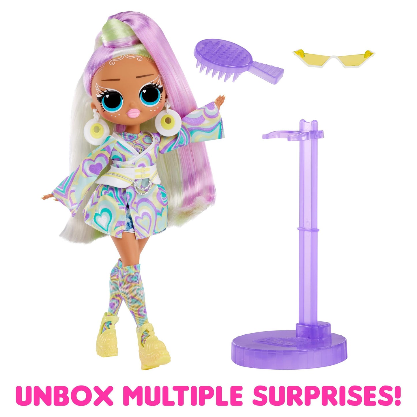 L.O.L. Surprise! OMG Sunshine Color Change Sunrise Fashion Doll - Multiple Surprises and Accessories