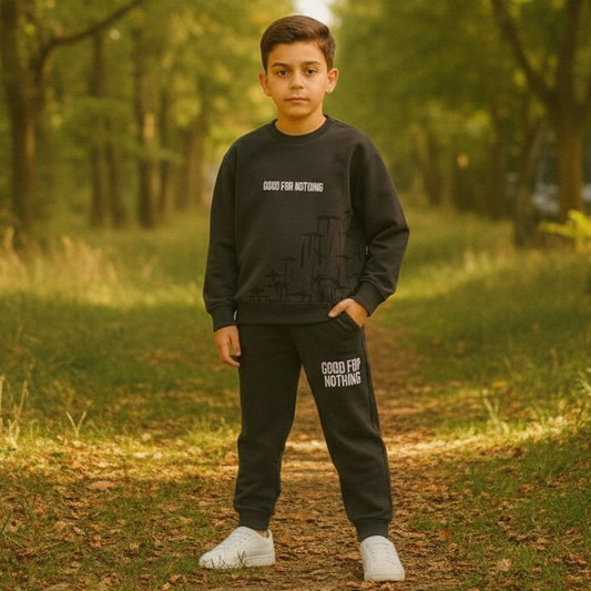 Nice Big Size Outfit Cotton 10-15y