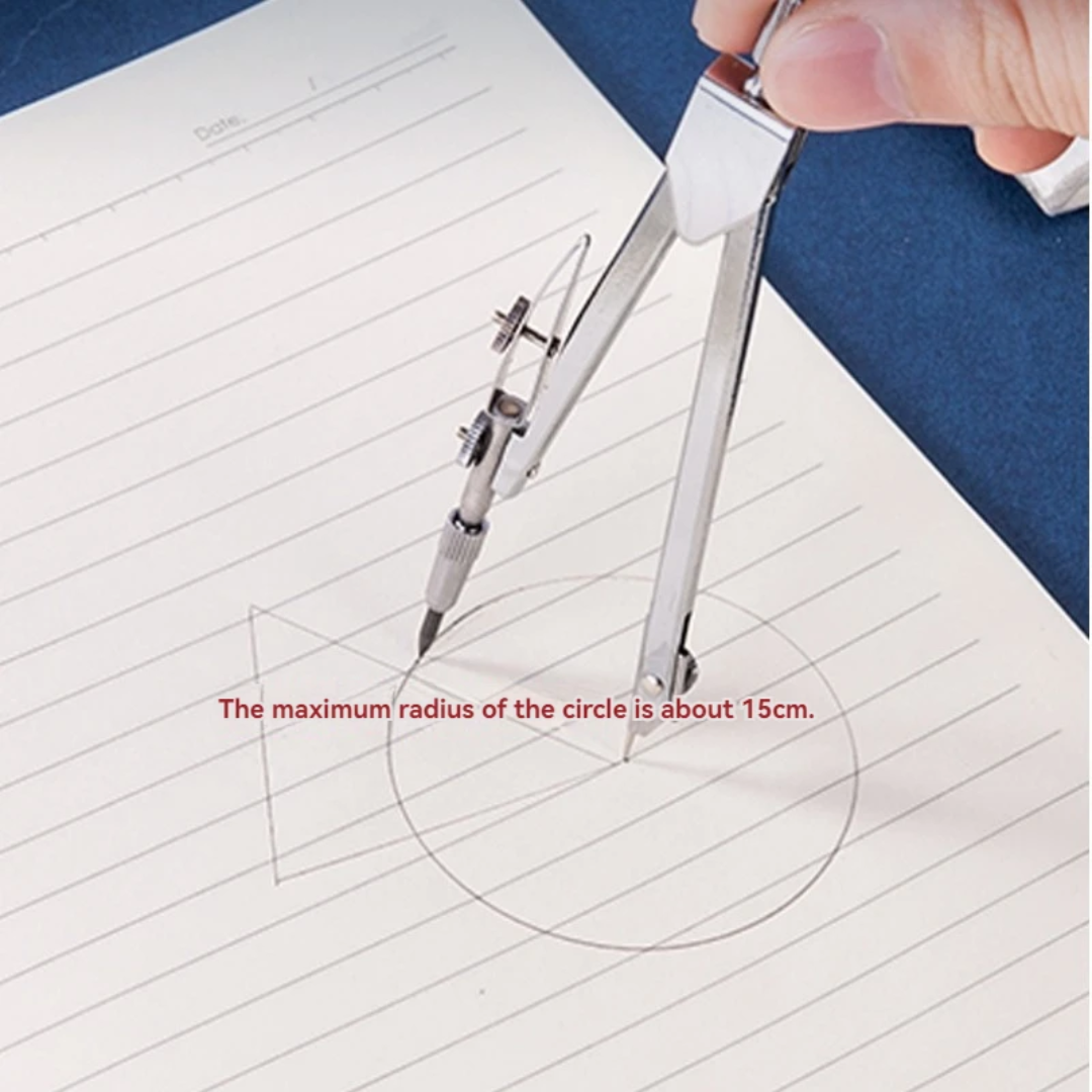 Deli Precision Compass Set for School & Drawing