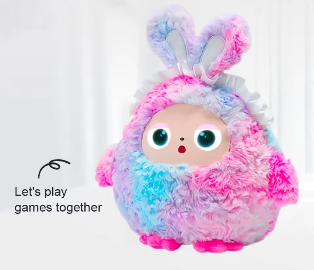 AI Plush Toy Smart Voice & Led Eyes Interactive Companion Rechargeable 3-12y