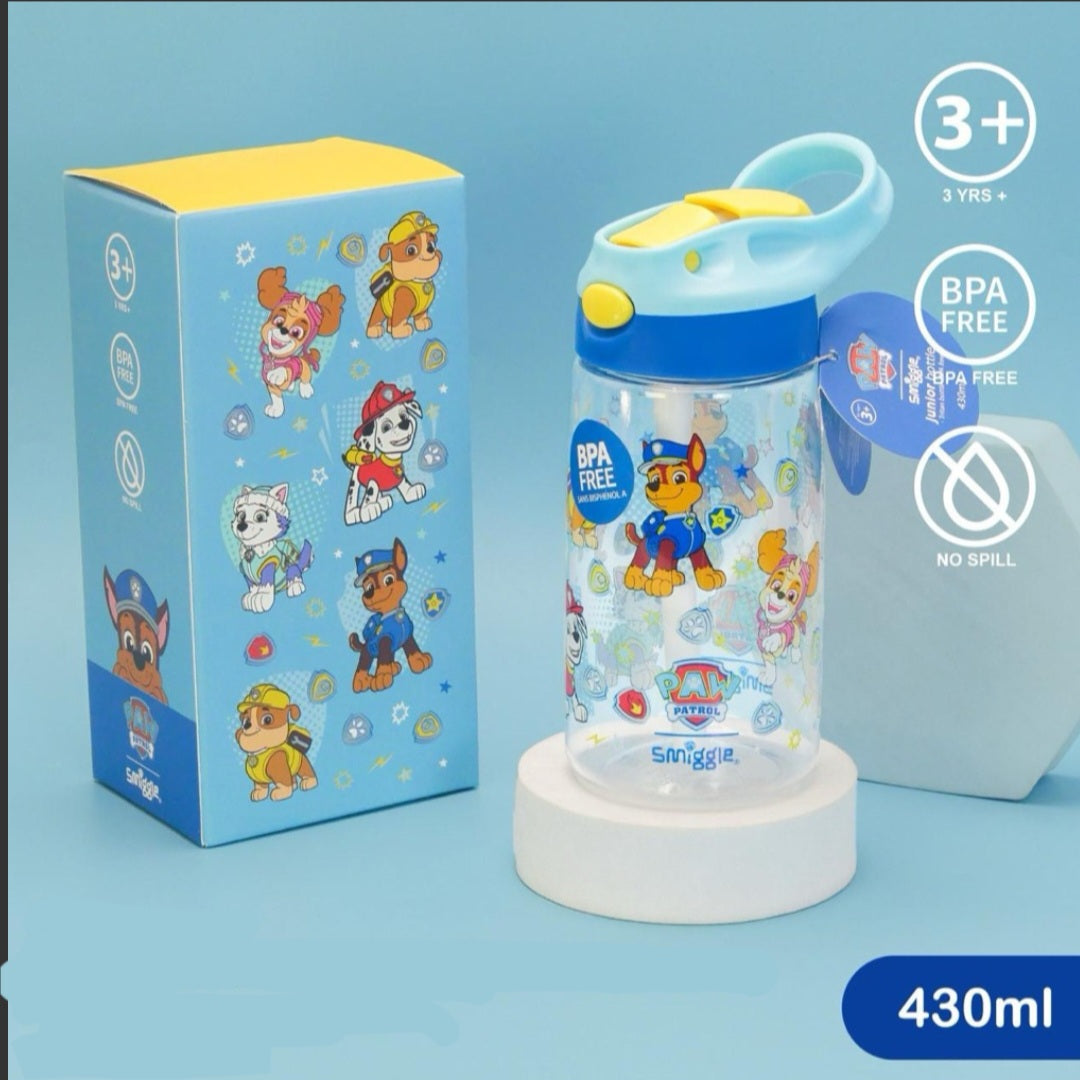 Smiggle Water Bottle | Paw Patrol | 430ml