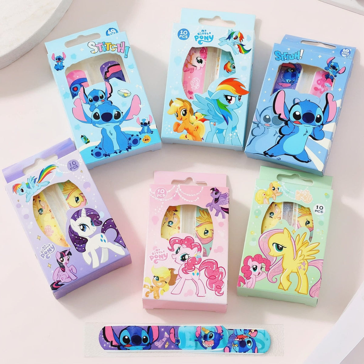 Kids Plasters – Stitch & Pony | 10 Pcs/Pack