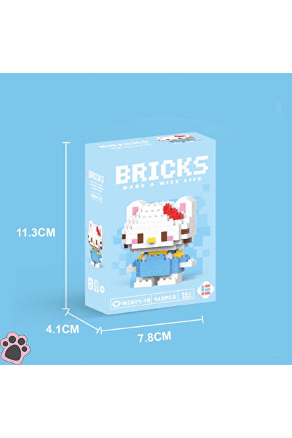 Mini Pixel Character Building Blocks Set – Collection 8+
