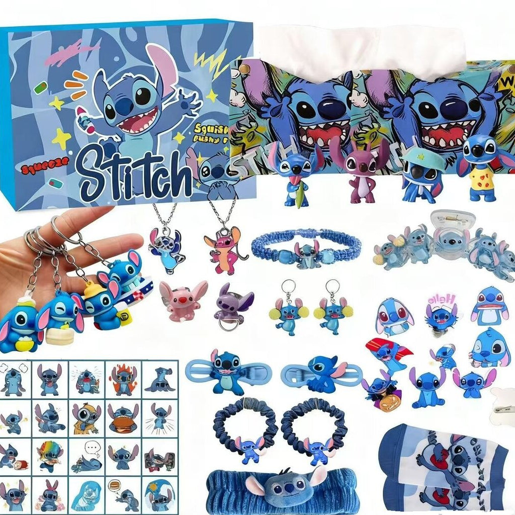 Stitch Advent Calendar for Kids | 37-Piece Gift Set