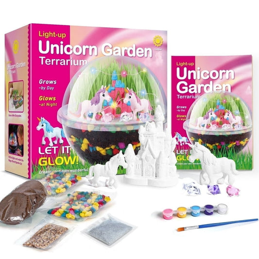 Terrarium Kit Unicorn Design For Kids