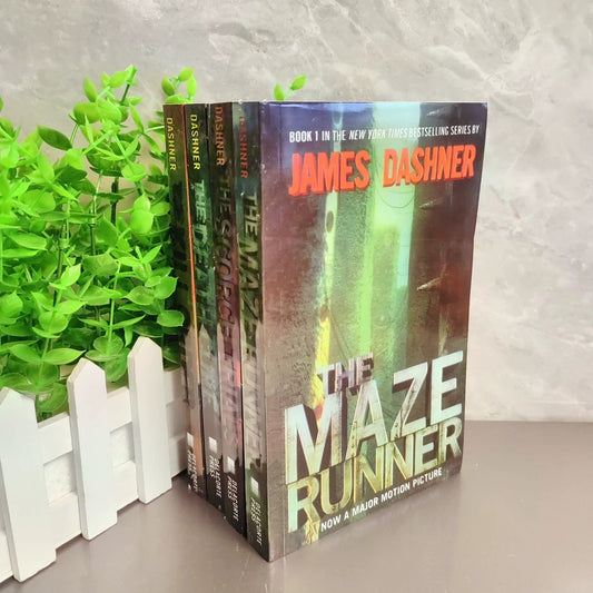 The Maze Runner Series Books By James Dashner 4 Vooks