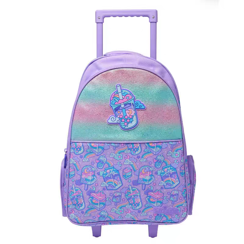 Smiggle Backpack | Light Up Wheels | Sweet Rainbow