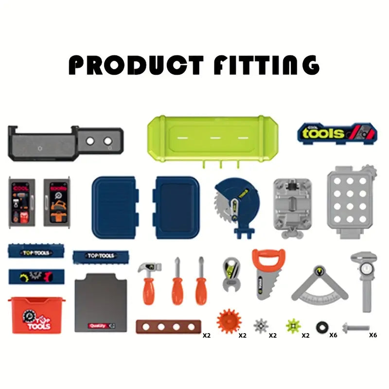 Tool Travel Case Set Trolley Bag 2in1