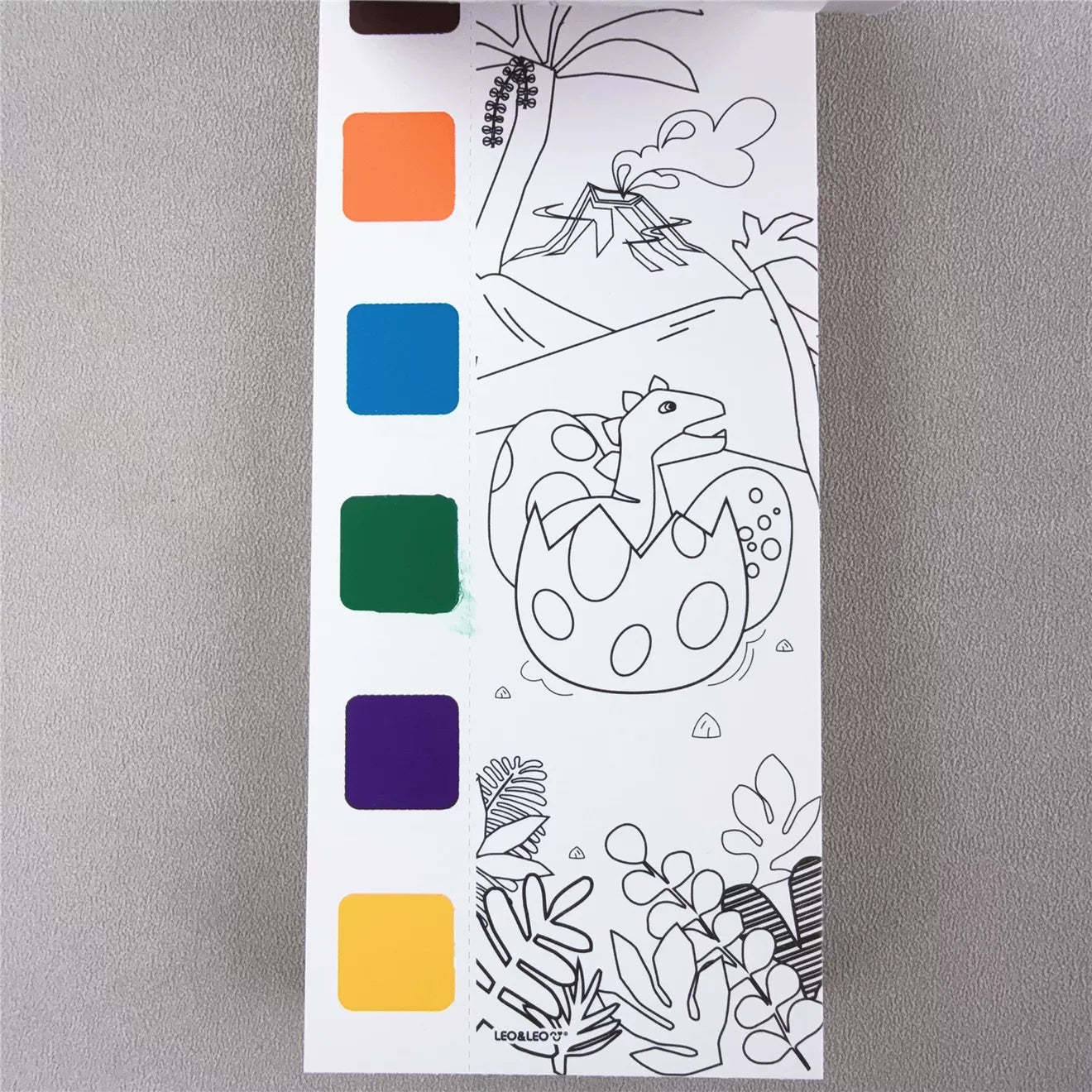 Dino Water Coloring Book | 4+
