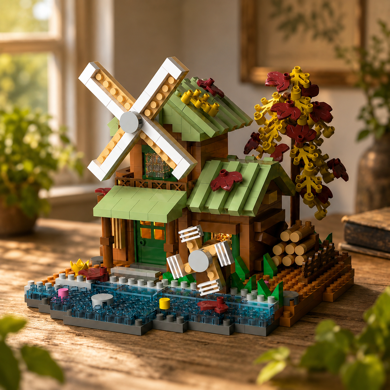Forest Log Cabin  Building Blocks collection | 8+