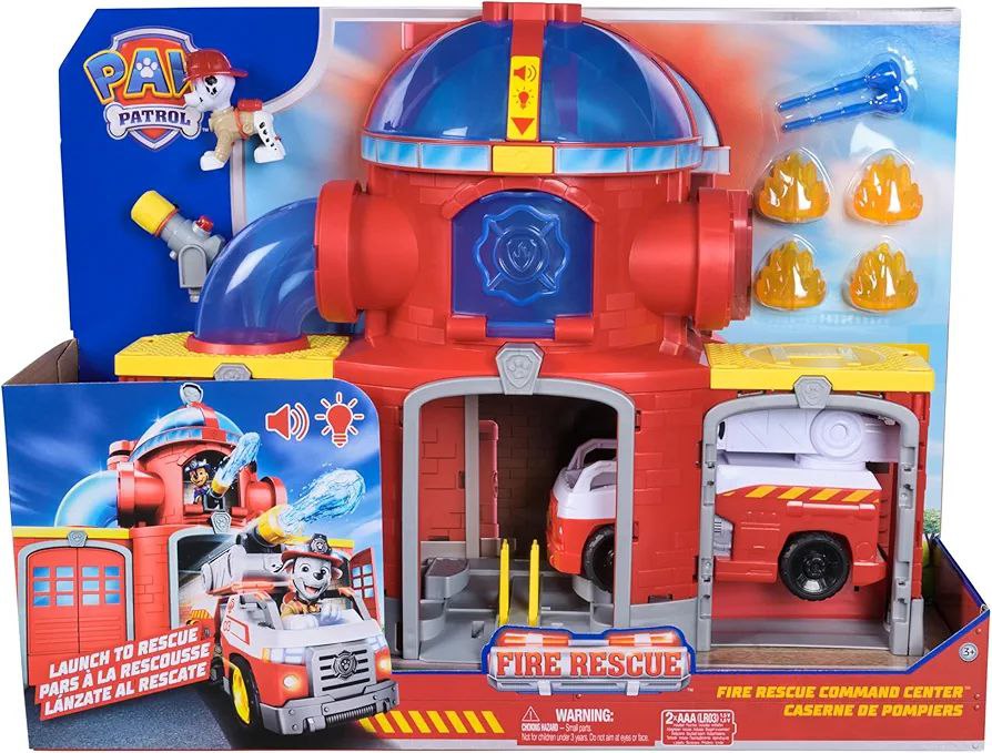 The Fire Rescue Paw Patrol Set Toy