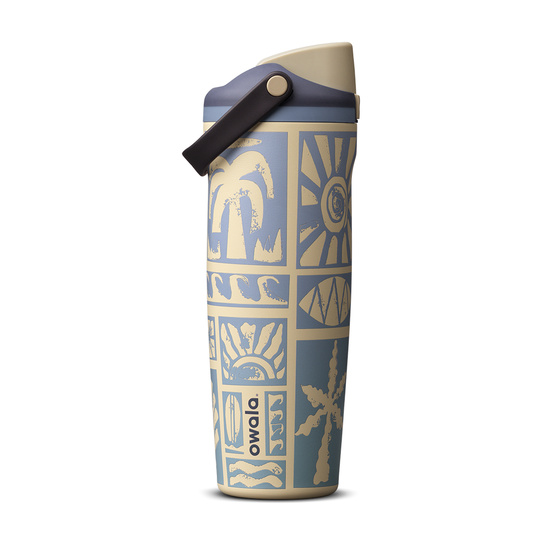 Owala Tumbler Stainless Steel FreeSip Leak-proof Sway - Vintage Surf | 890ml