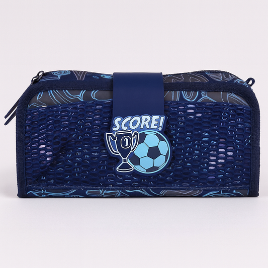 Smiggle Pencil Case Football Design