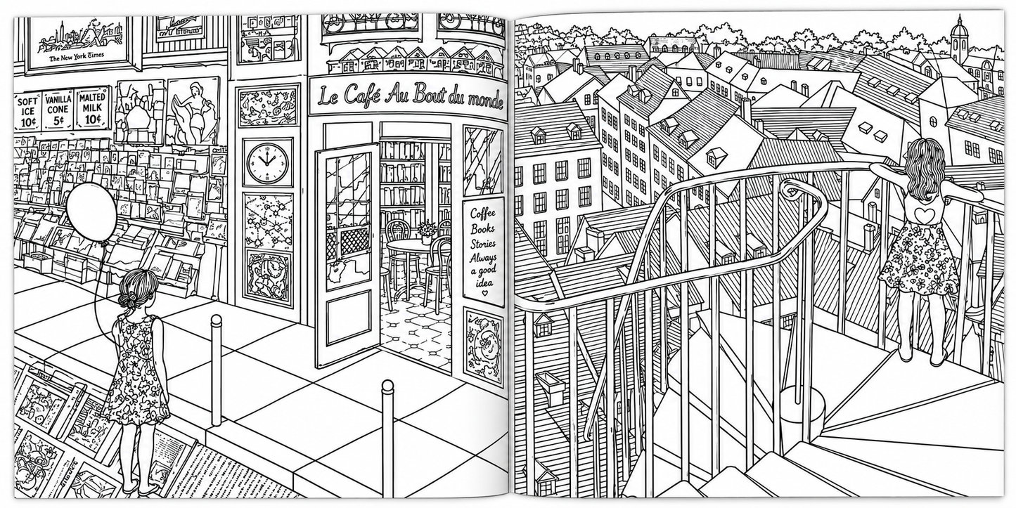 Coloring Books – Mandalas, Animals, Fantasy & More