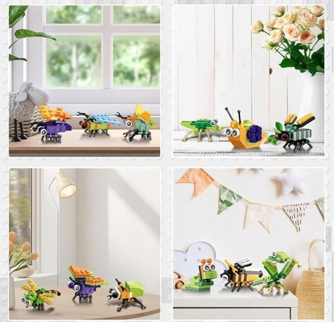 Building Blocks Insects 12in1 | Full Box | 6+