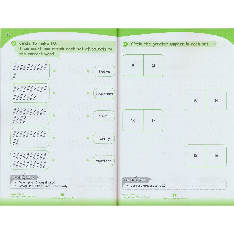 Learning Maths Books - Nursery-Gr6 | for Kids in Kindergarten and Primary School | Soft Cover | 3+