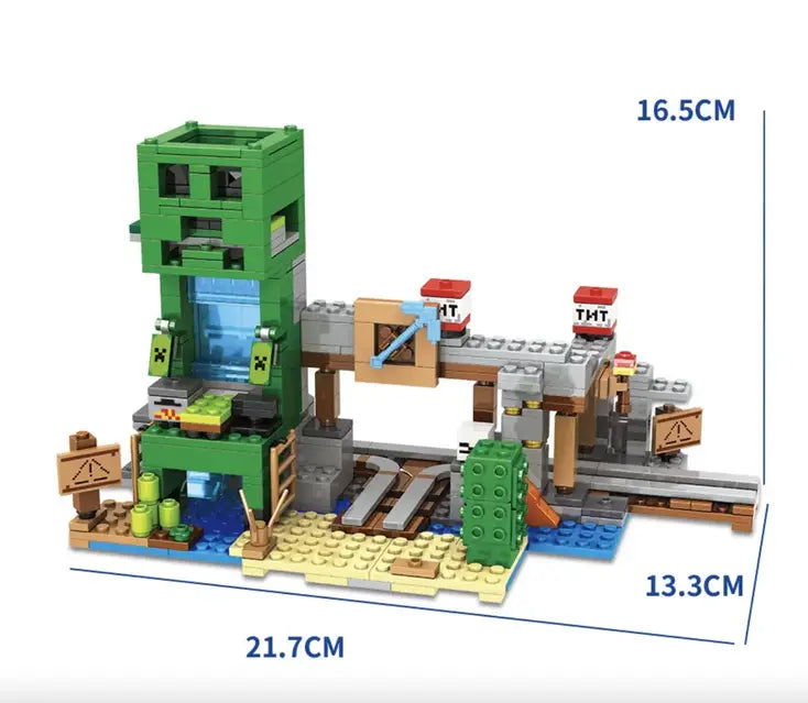 Minecraft  Building Blocks Set – 643 Pieces | 6+