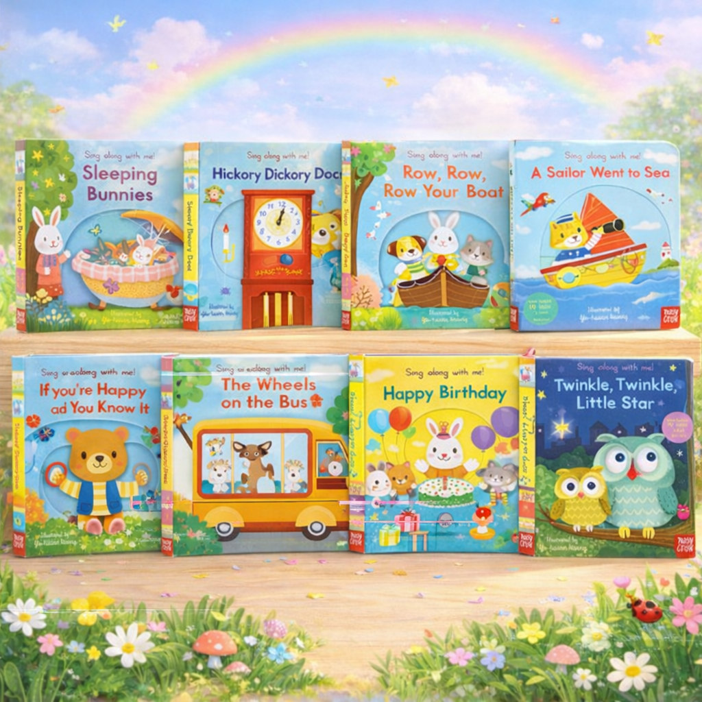 Sing Along With Me! Books With Song | Hard Cover | 1+