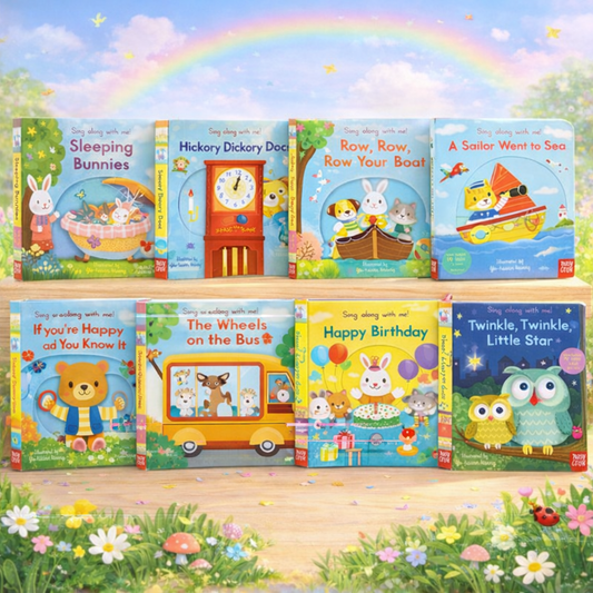 Sing Along With Me! Books With Song | Hard Cover | 1+