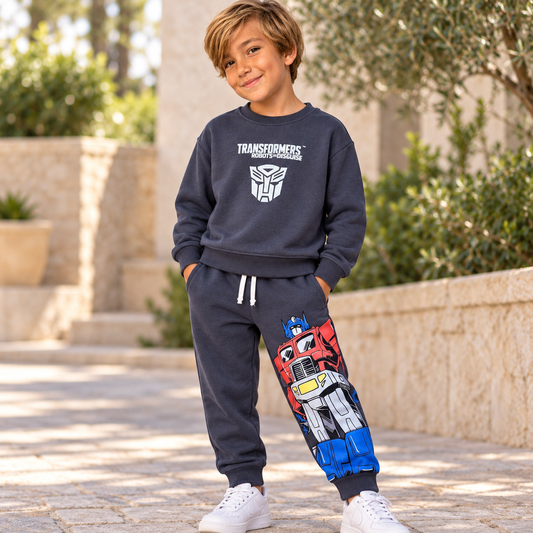 Kids’ Transformer Cotton Outfit Set / 2–5Y
